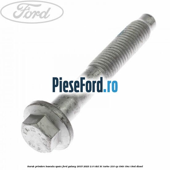 Surub prindere bascula spate Ford Galaxy 2015-2023 2.0 TDCi BI-Turbo 210 cp T9CB, T9CC, T9CD diesel