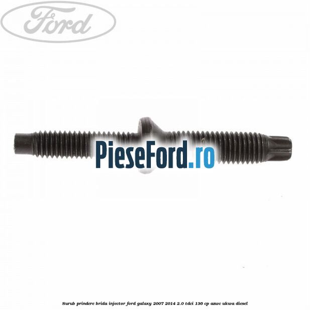 Surub prindere brida injector Ford Galaxy 2007-2014 2.0 TDCi 136 cp AZWC, UKWA diesel