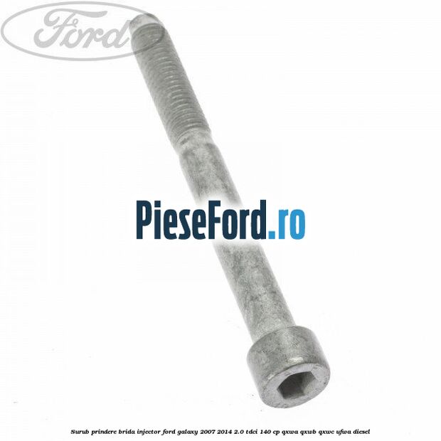 Surub prindere brida injector Ford Galaxy 2007-2014 2.0 TDCi 140 cp Surub prindere brida injector Ford Galaxy 2007-2014 2.0 TDCi 140 cp QXWA, QXWB, QXWC, UFWA diesel