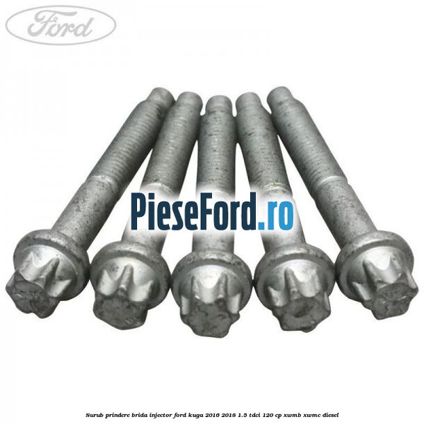 Surub prindere brida injector Ford Kuga 2016-2018 1.5 TDCi 120 cp XWMB, XWMC diesel
