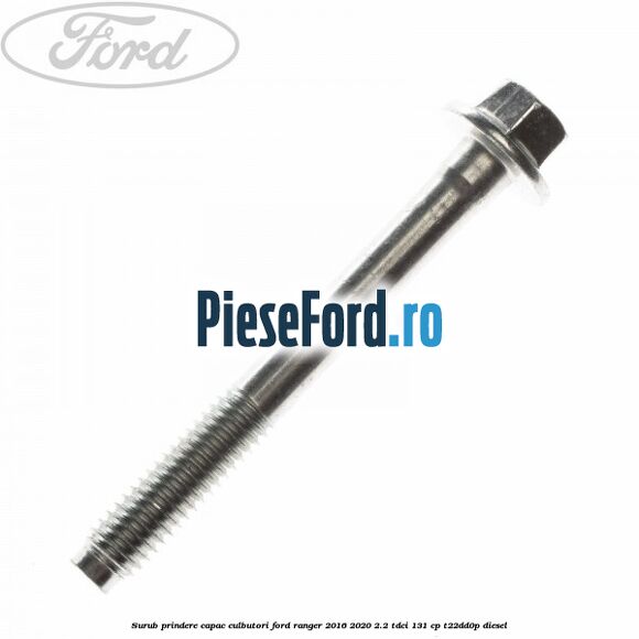 Surub prindere capac culbutori Ford Ranger 2016-2020 2.2 TDCi 131 cp T22DD0P diesel