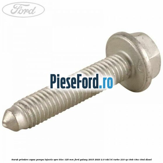 Surub prindere capac pompa injectie spre bloc 125 MM Ford Galaxy 2015-2023 2.0 TDCi BI-Turbo 210 cp T9CB, T9CC, T9CD diesel