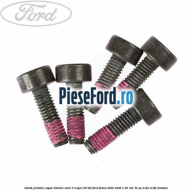 Surub prindere capac vizitare cutie 5 trepte B5/IB5 Ford Fiesta 2002-2005 1.25 16V 70 cp M7JA, M7JB benzina