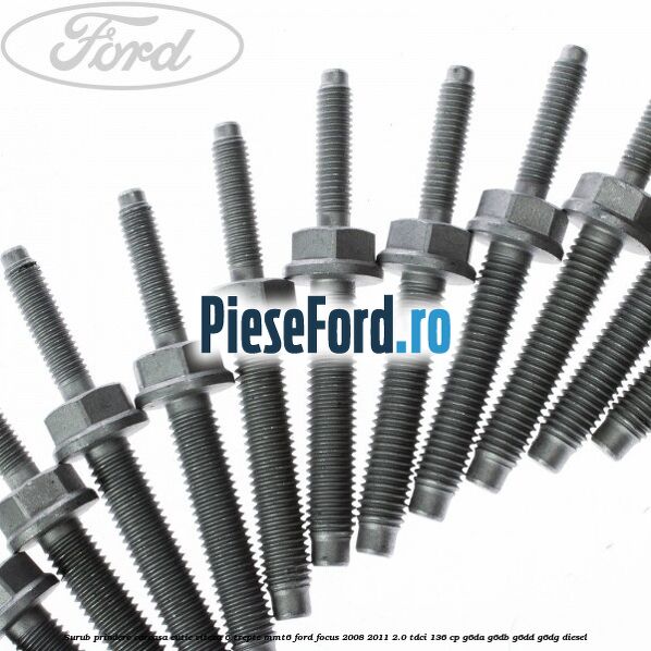 Surub prindere carcasa cutie viteza 6 trepte MMT6 Ford Focus 2008-2011 2.0 TDCi 136 cp G6DA, G6DB, G6DD, G6DG diesel