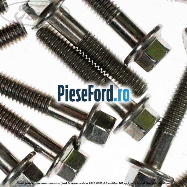 Surub prindere carcasa termostat Ford Tourneo Custom 2019-2023 2.0 EcoBlue 105 cp BJFA, BJFB, YLF6, YLFA, YLFB, YLFS diesel