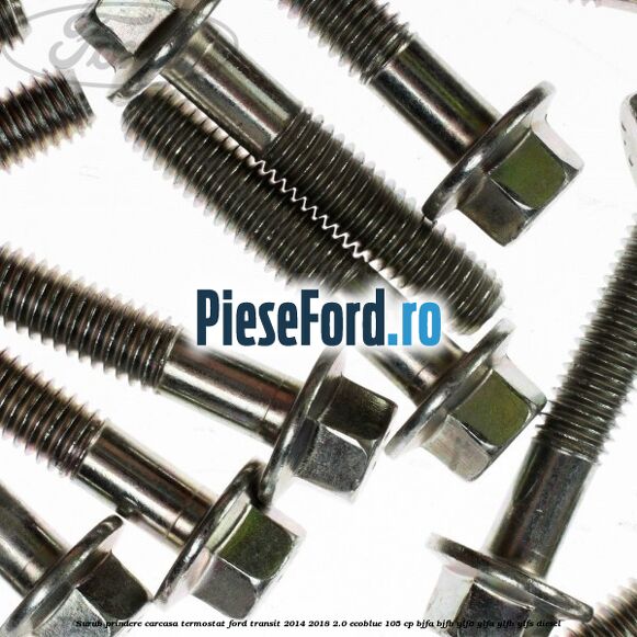 Surub prindere carcasa termostat Ford Transit 2014-2018 2.0 EcoBlue 105 cp BJFA, BJFB, YLF6, YLFA, YLFB, YLFS diesel