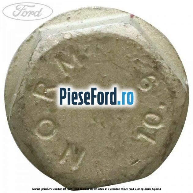 Surub prindere cardan 25 mm Ford Transit 2019-2023 2.0 EcoBlue mHEV RWD 130 cp BKRB Hybrid