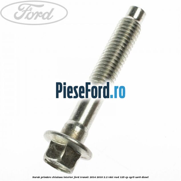 Surub prindere chiulasa interior Ford Transit 2014-2018 2.2 TDCi RWD 125 cp CYR5, USR6 diesel