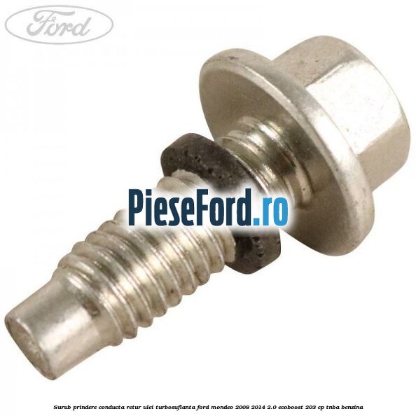 Surub prindere conducta retur ulei turbosuflanta Ford Mondeo 2008-2014 2.0 EcoBoost 203 cp Surub prindere conducta retur ulei turbosuflanta Ford Mondeo 2008-2014 2.0 EcoBoost 203 cp TNBA benzina