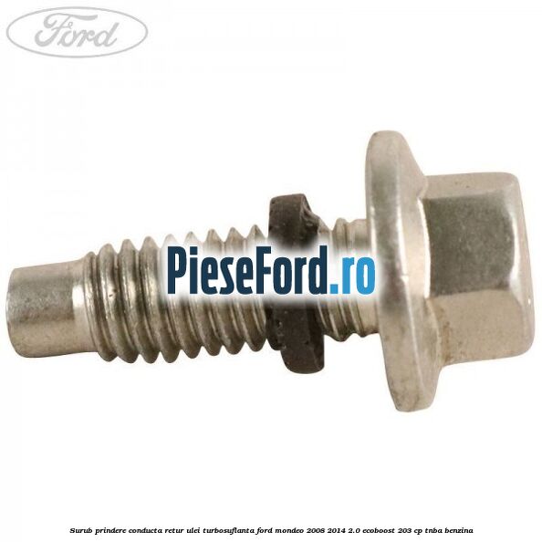 Surub prindere conducta retur ulei turbosuflanta Ford Mondeo 2008-2014 2.0 EcoBoost 203 cp Surub prindere conducta retur ulei turbosuflanta Ford Mondeo 2008-2014 2.0 EcoBoost 203 cp TNBA benzina