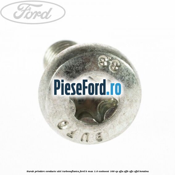 Surub prindere conducte ulei turbosuflanta Ford B-Max 1.0 EcoBoost 100 cp SFJA, SFJB, SFJC, SFJD benzina