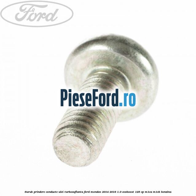Surub prindere conducte ulei turbosuflanta Ford Mondeo 2014-2018 1.0 EcoBoost 125 cp M1CA, M1CB benzina