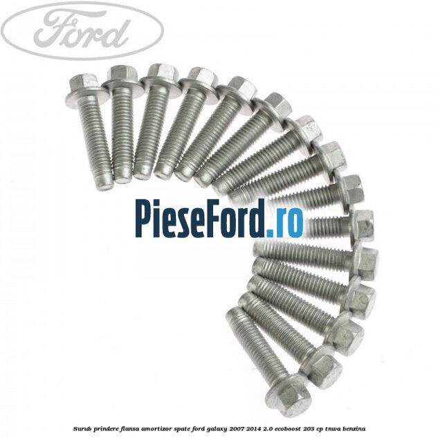 Surub prindere flansa amortizor spate Ford Galaxy 2007-2014 2.0 EcoBoost 203 cp Surub prindere flansa amortizor spate Ford Galaxy 2007-2014 2.0 EcoBoost 203 cp TNWA benzina