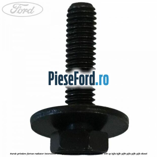 Surub prindere furtun radiator intercooler stanga Ford Transit 2014-2018 2.0 EcoBlue 105 cp Surub prindere furtun radiator intercooler stanga Ford Transit 2014-2018 2.0 EcoBlue 105 cp BJFA, BJFB, YLF6, YLFA, YLFB, YLFS diesel