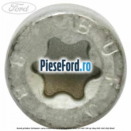 Surub prindere intinzator curea transmisie Ford Galaxy 2015-2023 2.0 TDCi 180 cp T8CG, T8CH, T8CI, T8CJ diesel