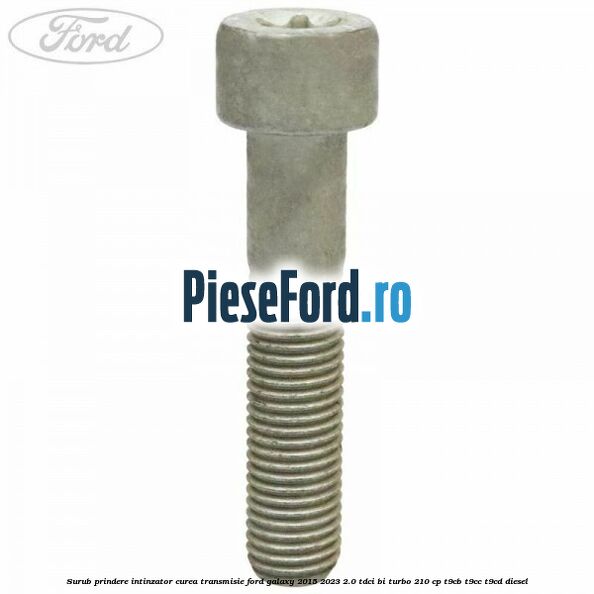 Surub prindere intinzator curea transmisie Ford Galaxy 2015-2023 2.0 TDCi BI-Turbo 210 cp Surub prindere intinzator curea transmisie Ford Galaxy 2015-2023 2.0 TDCi BI-Turbo 210 cp T9CB, T9CC, T9CD diesel