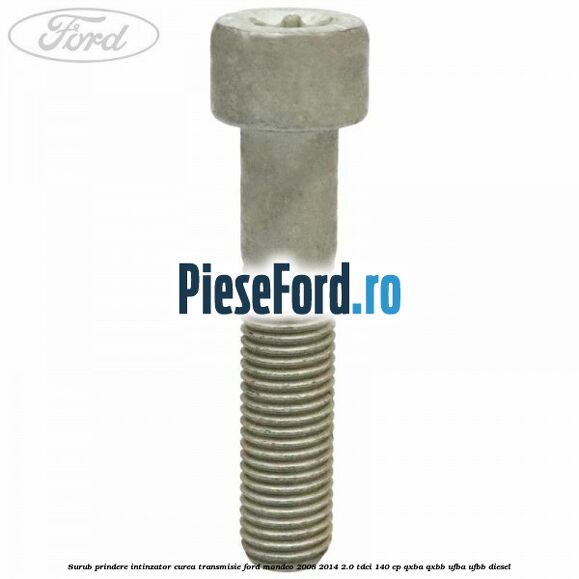 Surub prindere intinzator curea transmisie Ford Mondeo 2008-2014 2.0 TDCi 140 cp QXBA, QXBB, UFBA, UFBB diesel