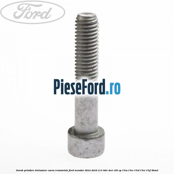Surub prindere intinzator curea transmisie Ford Mondeo 2014-2018 2.0 TDCi 4x4 150 cp T7CA, T7CC, T7CD, T7CE, T7CF diesel