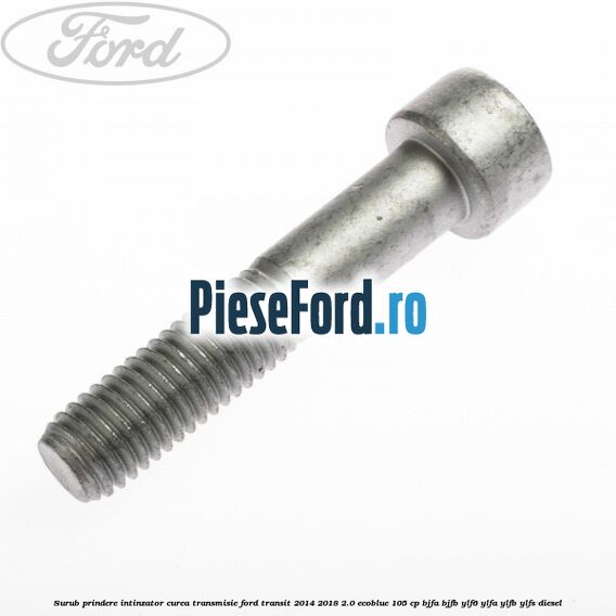 Surub prindere intinzator curea transmisie Ford Transit 2014-2018 2.0 EcoBlue 105 cp BJFA, BJFB, YLF6, YLFA, YLFB, YLFS diesel
