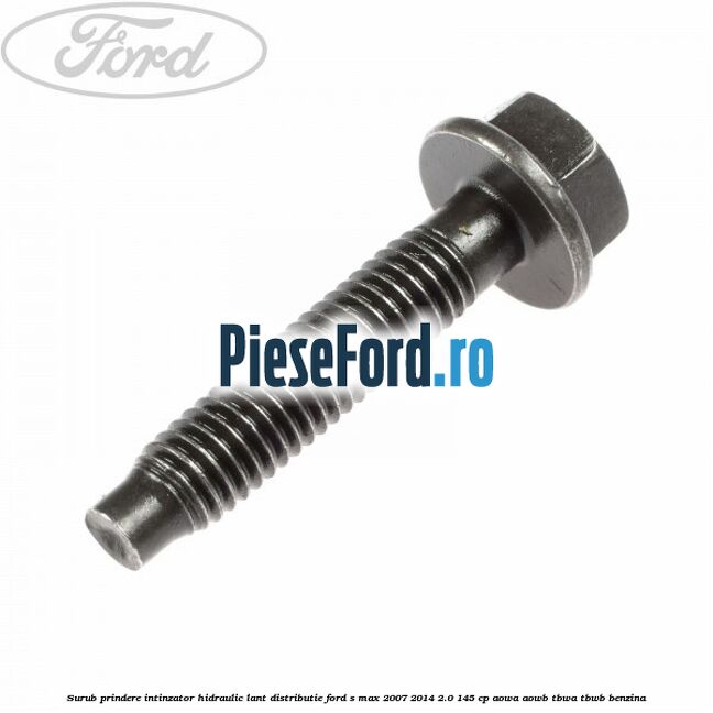 Surub prindere intinzator hidraulic lant distributie Ford S-Max 2007-2014 2.0 145 cp AOWA, AOWB, TBWA, TBWB benzina
