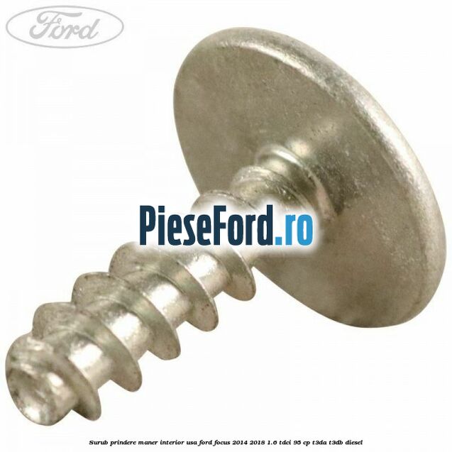 Surub prindere maner interior usa Ford Focus 2014-2018 1.6 TDCi 95 cp T3DA, T3DB diesel