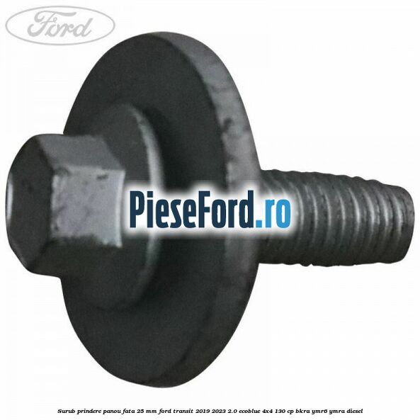 Surub prindere panou fata 25 mm Ford Transit 2019-2023 2.0 EcoBlue 4x4 130 cp BKRA, YMR6, YMRA diesel