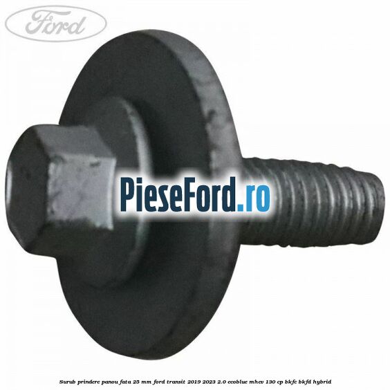 Surub prindere panou fata 25 mm Ford Transit 2019-2023 2.0 EcoBlue mHEV 130 cp BKFC, BKFD Hybrid