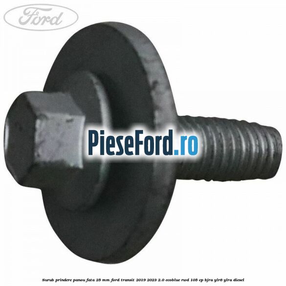 Surub prindere panou fata 25 mm Ford Transit 2019-2023 2.0 EcoBlue RWD 105 cp BJRA, YLR6, YLRA diesel