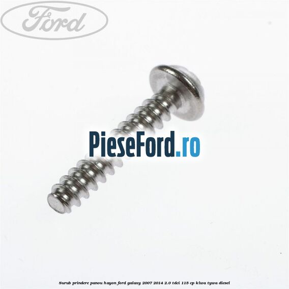 Surub prindere panou hayon Ford Galaxy 2007-2014 2.0 TDCi 115 cp KLWA, TYWA diesel