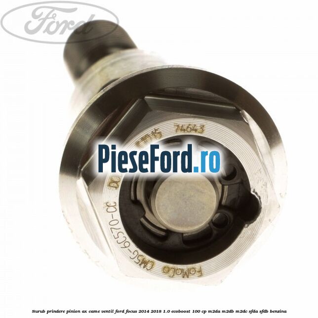 Surub prindere pinion ax came ventil Ford Focus 2014-2018 1.0 EcoBoost 100 cp M2DA, M2DB, M2DC, SFDA, SFDB benzina