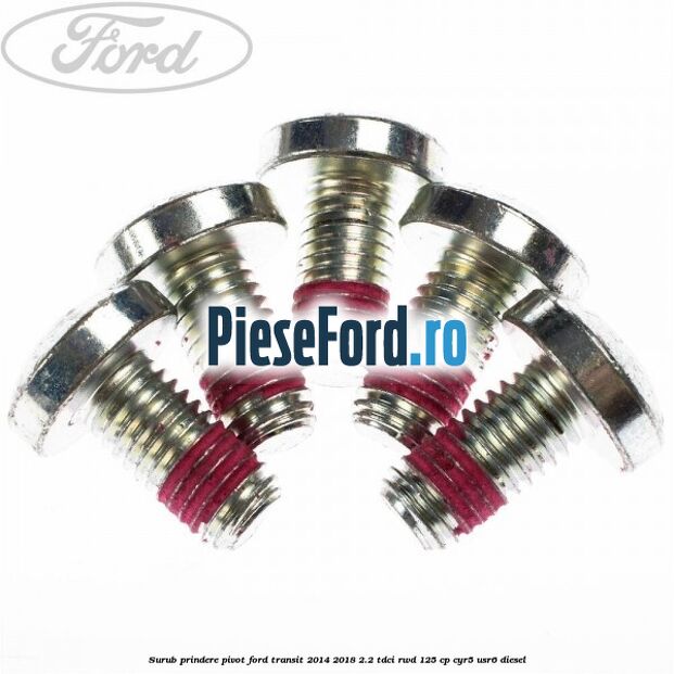 Surub prindere pivot Ford Transit 2014-2018 2.2 TDCi RWD 125 cp CYR5, USR6 diesel