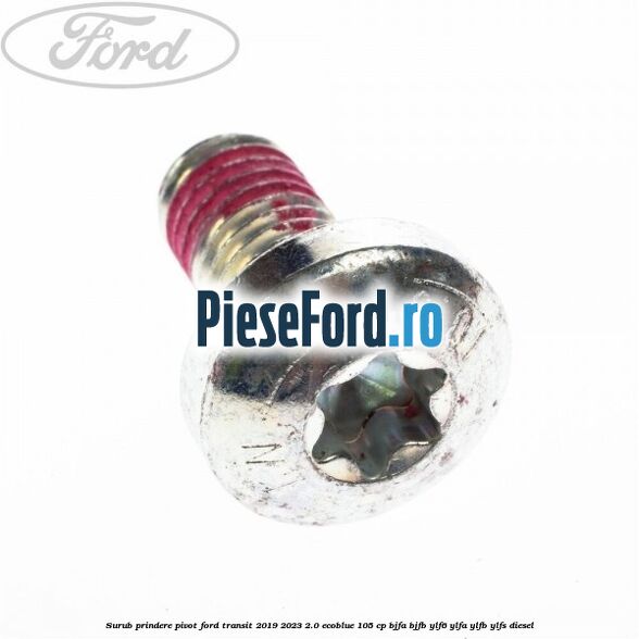 Surub prindere pivot Ford Transit 2019-2023 2.0 EcoBlue 105 cp BJFA, BJFB, YLF6, YLFA, YLFB, YLFS diesel