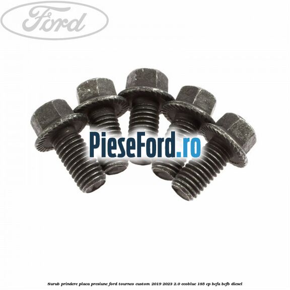 Surub prindere placa presiune Ford Tourneo Custom 2019-2023 2.0 EcoBlue 185 cp BCFA, BCFB diesel