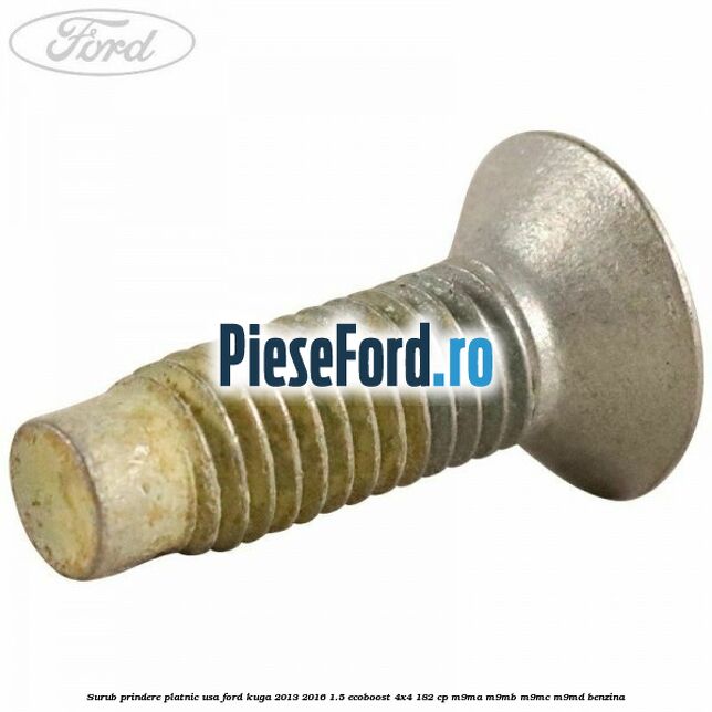 Surub prindere platnic usa Ford Kuga 2013-2016 1.5 EcoBoost 4x4 182 cp M9MA, M9MB, M9MC, M9MD benzina