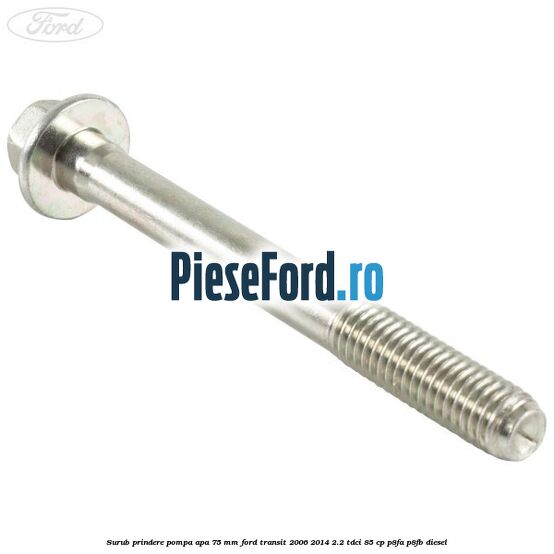Surub prindere pompa apa 75 mm Ford Transit 2006-2014 2.2 TDCi 85 cp Surub prindere pompa apa 75 mm Ford Transit 2006-2014 2.2 TDCi 85 cp P8FA, P8FB diesel