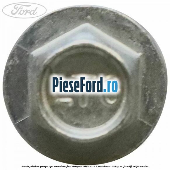 Surub prindere pompa apa secundara Ford EcoSport 2013-2018 1.0 EcoBoost 125 cp Surub prindere pompa apa secundara Ford EcoSport 2013-2018 1.0 EcoBoost 125 cp M1JC, M1JJ, M1JU benzina