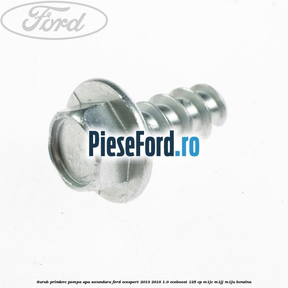 Surub prindere pompa apa secundara Ford EcoSport 2013-2018 1.0 EcoBoost 125 cp M1JC, M1JJ, M1JU benzina