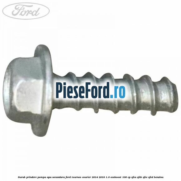 Surub prindere pompa apa secundara Ford Tourneo Courier 2014-2018 1.0 EcoBoost 100 cp Surub prindere pompa apa secundara Ford Tourneo Courier 2014-2018 1.0 EcoBoost 100 cp SFCA, SFCB, SFCC, SFCD benzina