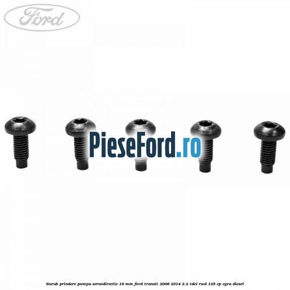 Surub prindere pompa servodirectie 16 mm Ford Transit 2006-2014 2.2 TDCi RWD 125 cp CYRA diesel