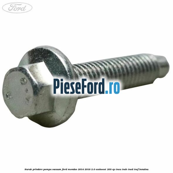 Surub prindere pompa vacuum Ford Mondeo 2014-2018 2.0 EcoBoost 203 cp TNCA, TNCB, TNCD, TNCF benzina