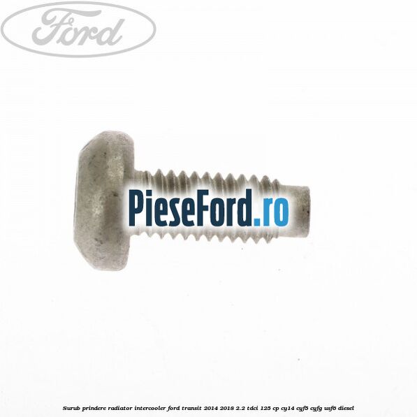 Surub prindere radiator intercooler Ford Transit 2014-2018 2.2 TDCi 125 cp CY14, CYF5, CYFG, USF6 diesel