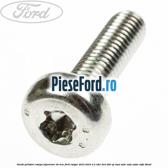Surub prindere rampa injectoare 30 mm Ford Ranger 2012-2015 3.2 TDCi 4x4 200 cp ENSA, SA2R, SA2S, SA2W, SAFA diesel