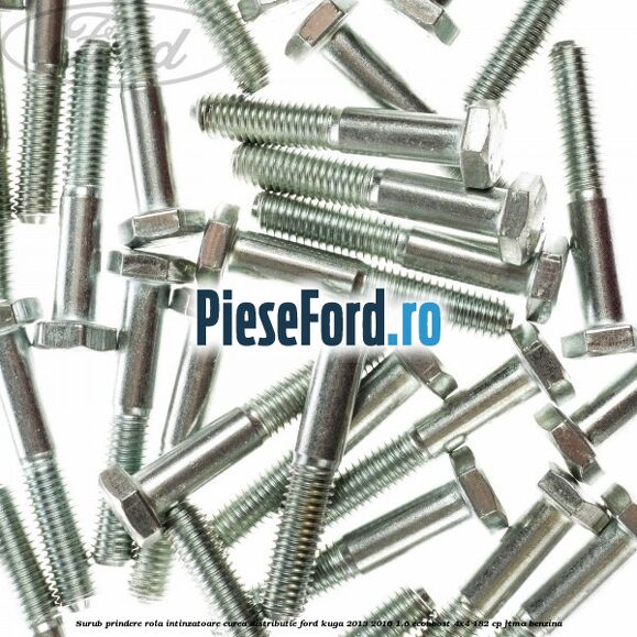 Surub prindere rola intinzatoare, curea distributie Ford Kuga 2013-2016 1.6 EcoBoost 4x4 182 cp Surub prindere rola intinzatoare, curea distributie Ford Kuga 2013-2016 1.6 EcoBoost 4x4 182 cp JTMA benzina