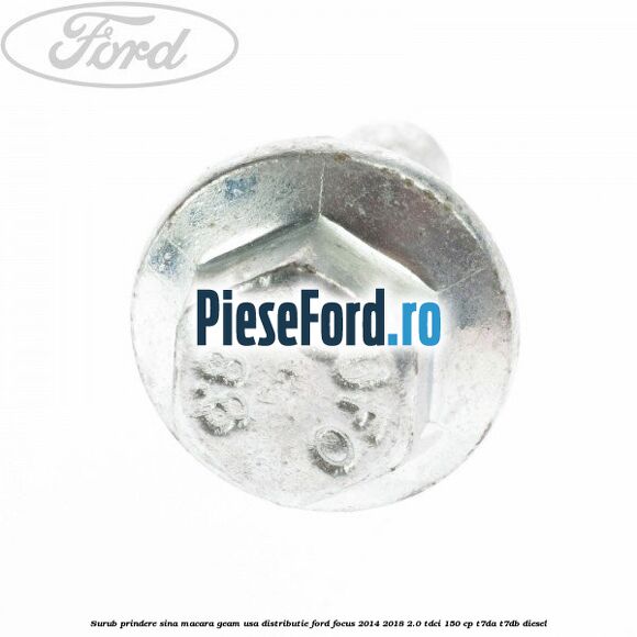 Surub prindere sina macara geam usa, distributie, Ford Focus 2014-2018 2.0 TDCi 150 cp T7DA, T7DB diesel