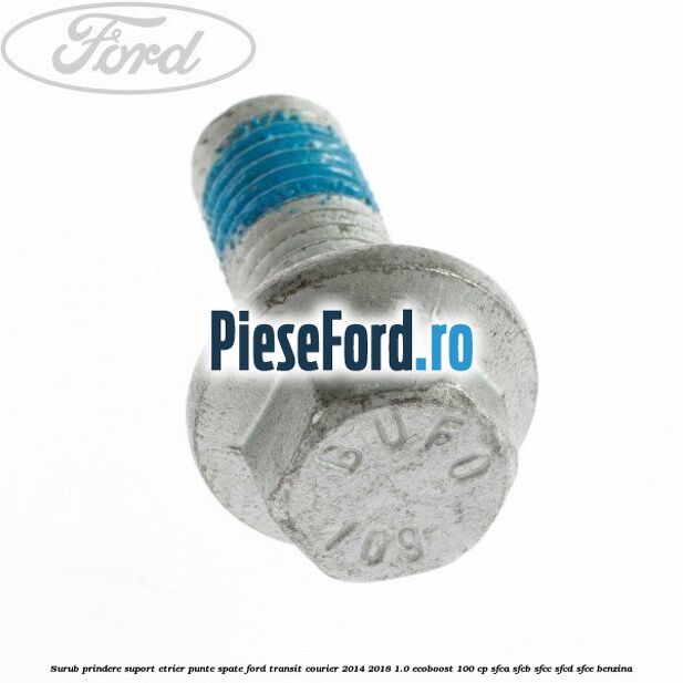 Surub prindere suport etrier punte spate Ford Transit Courier 2014-2018 1.0 EcoBoost 100 cp SFCA, SFCB, SFCC, SFCD, SFCE benzina