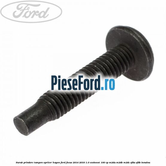 Surub prindere tampon opritor hayon Ford Focus 2014-2018 1.0 EcoBoost 100 cp Surub prindere tampon opritor hayon Ford Focus 2014-2018 1.0 EcoBoost 100 cp M2DA, M2DB, M2DC, SFDA, SFDB benzina