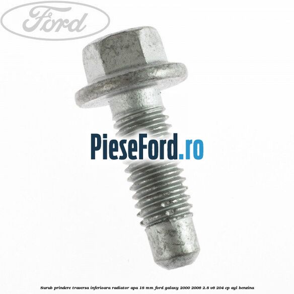 Surub prindere traversa inferioara radiator apa 18 mm Ford Galaxy 2000-2006 2.8 V6 204 cp Surub prindere traversa inferioara radiator apa 18 mm Ford Galaxy 2000-2006 2.8 V6 204 cp AYL benzina