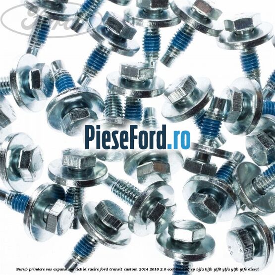 Surub prindere vas expansiune lichid racire Ford Transit Custom 2014-2018 2.0 EcoBlue 105 cp BJFA, BJFB, YLF6, YLFA, YLFB, YLFS diesel