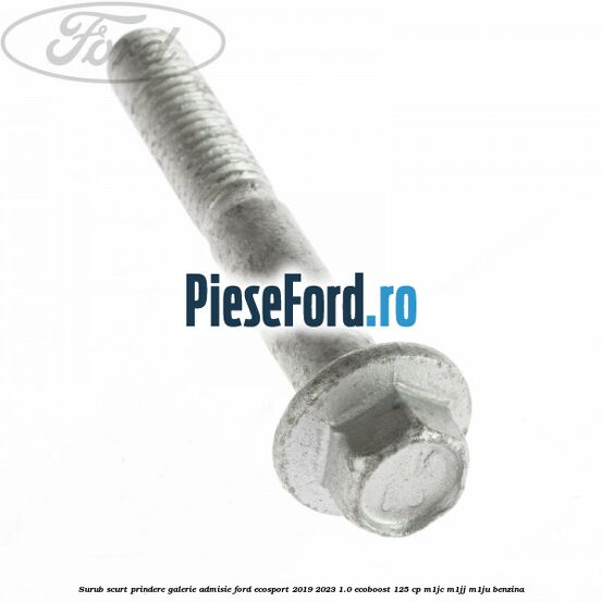 Surub scurt prindere galerie admisie Ford EcoSport 2019-2023 1.0 EcoBoost 125 cp M1JC, M1JJ, M1JU benzina