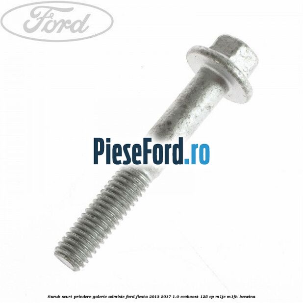 Surub scurt prindere galerie admisie Ford Fiesta 2013-2017 1.0 EcoBoost 125 cp M1JE, M1JH benzina